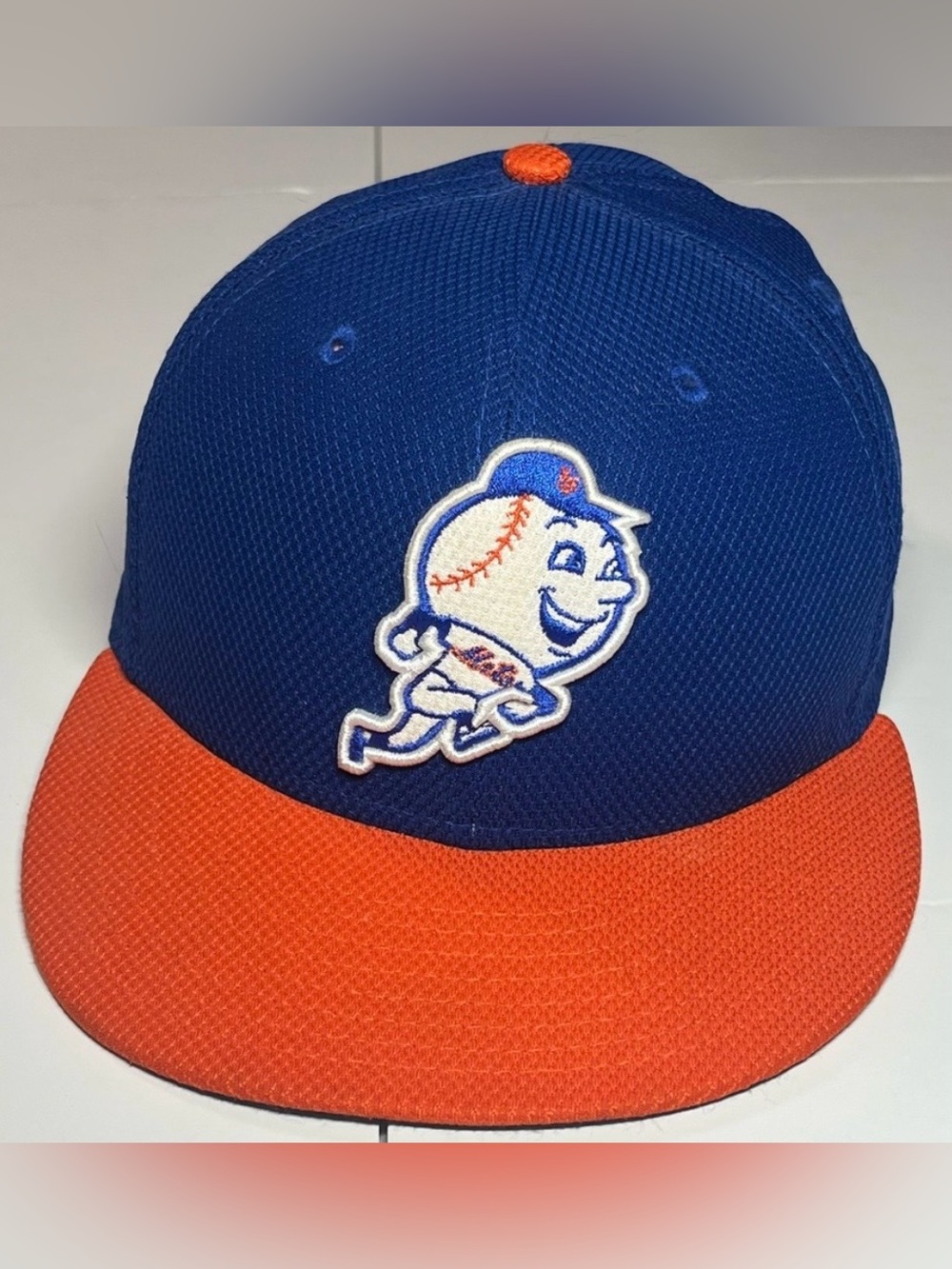 New Era New York Mets Mr. Met Batting Practice Fitted Hat 7 3/8 MLB Authentic